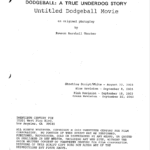 Dodgeball Movie Script