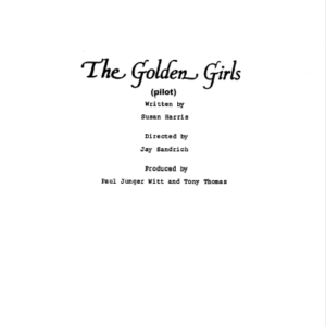 Golden Girls TV Scripts