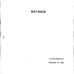 Rat Race Movie Script