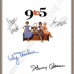 9 to 5 Signed Script