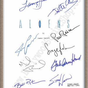 Aliens Signed Script