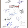 American Gangster Signed Script