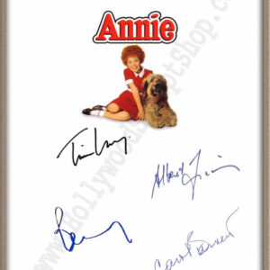 Annie Signed Script