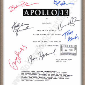 Apollo 13 Signed Script