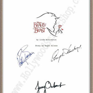Beauty and the Beast Signed Script