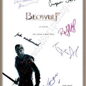 Beowulf Signed Script