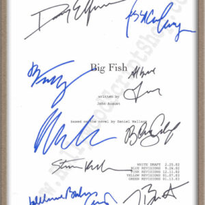 Big Fish Signed Script