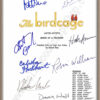 Birdcage Signed Script