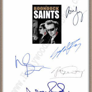 Boondock Saints Signed Script