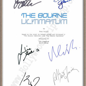 Bourne Ultimatum Signed Script