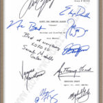 Buffy Vampire Slayer Signed Script