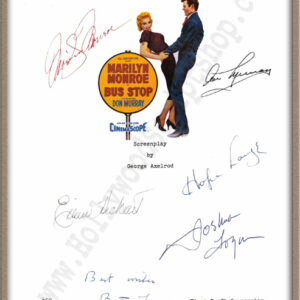 Bus Stop Signed Script