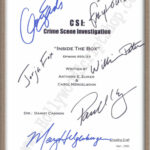 CSI Signed TV Script