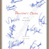 Dawsons Creek Signed Script