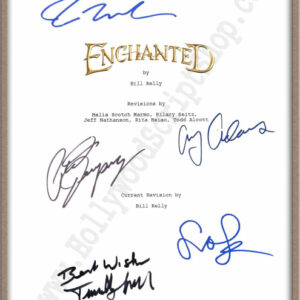 Enchanted Signed Movie Script