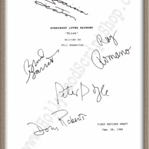 Everybody Loves Raymond Signed SCript