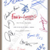 Fear and Loathing In Las Vegas Signed Script