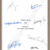 Friends Signed TV Script