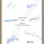 Friends Signed TV Script