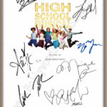High School Musical 1 Signed Script