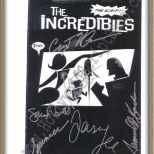 Incredibles The Signed Script