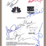 Las Vegas Signed TV Script