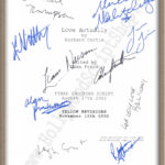 Love Actually Signed Script