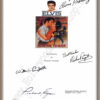 Love Me Tender Signed Script