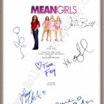 Mean Girls Signed Script