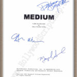 Medium Signed TV Script