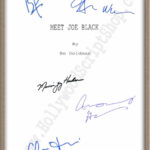 Meet Joe Black Signed Script