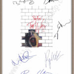 Pink Floyd Signed Movie Script