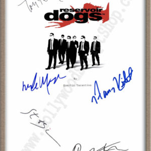 Reservoir Dogs Signed Script