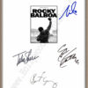 Rocky Balboa Signed Script