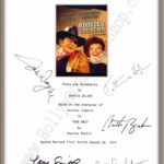 Rooster Cogburn Signed Script