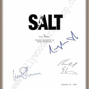 Salt Signed Movie Script