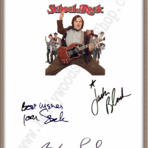 School Of Rock Signed Script