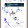 Serenity Signed Movie Script