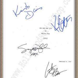 Sex and the City Signed Script