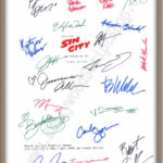 Sin City Signed Script