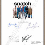 Snatch Signed Movie Script