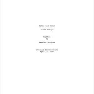 Alexa & Katie TV Scripts