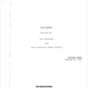 Good Burger Movie Script