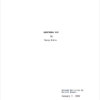 Groundhog Day Movie Script