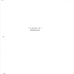 Ludwig Movie Script
