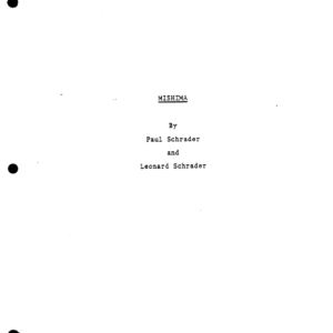 Mishima A Life In Four Chapters Movie Script