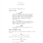 My Girl Movie Script